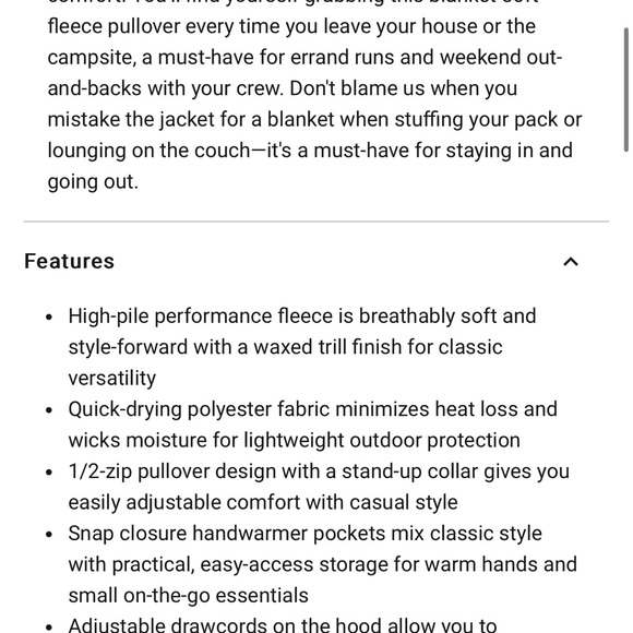 Marmot Zip up Jacket - Picture 6 of 6